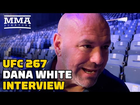 Dana White Responds To Jake Paul Calling Claressa Shields A 'Loser' | UFC 267 | MMA Fighting