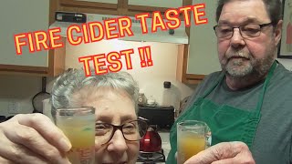 Fire Cider 30 days later it`s time for a taste test!