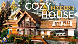 Cozy Modern House - Minecraft Map Trailer screenshot 1