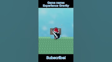 Experience Gravity #roblox #experiencegravity #robloxgame #recommended