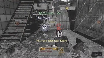 Mw2 finally landed a trickshot on record