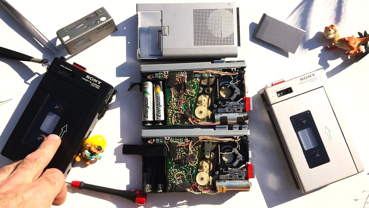 Sony TCM-100 Cassette-Corder Pressman replacement belt service