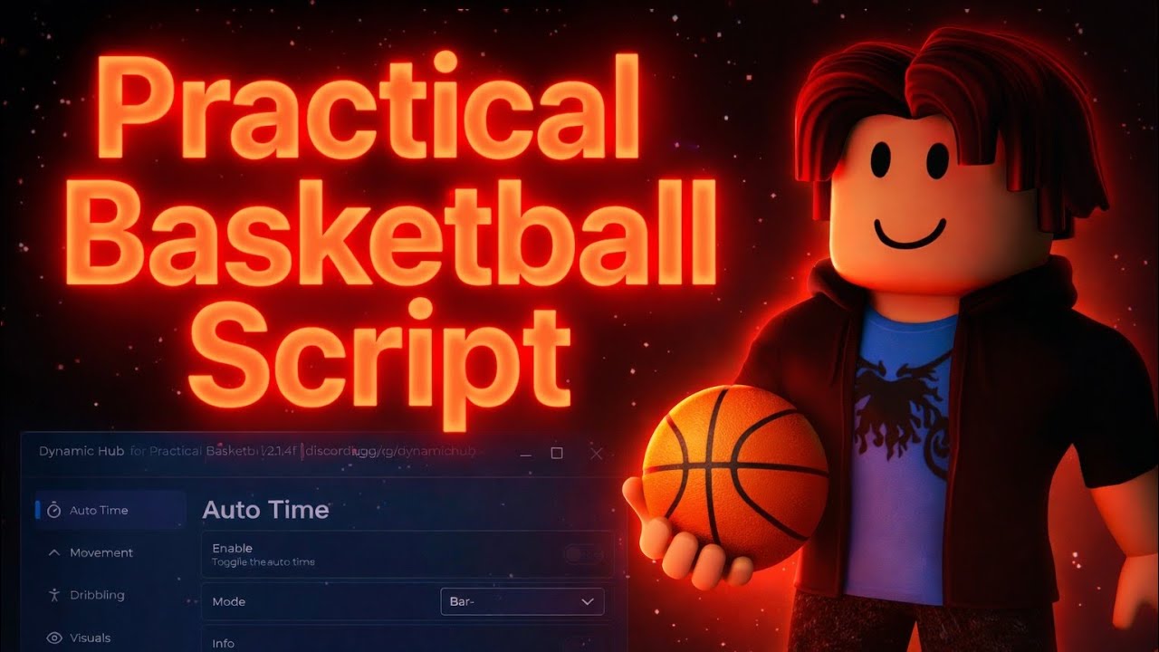 BEST FREE PRATICAL BASKETBALL SCRIPT | Auto Perfect, Goal Effect ...