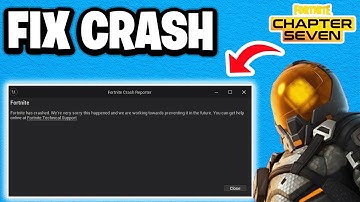 How to Fix Fortnite Crashing on PC ✅ - Chapter 7