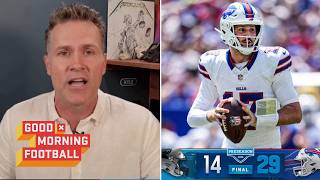 GMFB Josh Allen Has Proved He s an Elite QB - Kyle Brandt on Bills CRUSH Panthers 29-14 in Wk 1