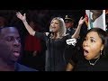 FERGIE SINGING NATIONAL ANTHEM AT THE ALL STAR GAME! (REACTION)