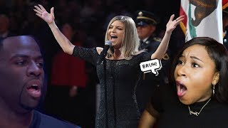 FERGIE SINGING NATIONAL ANTHEM AT THE ALL STAR GAME! (REACTION)