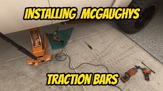 Installing McGaughys Traction Bars
