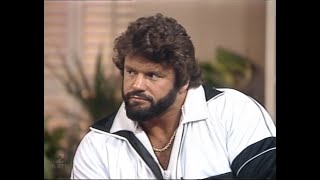 Billy Jack Haynes confronts the Road Warriors on an afternoon talk show in the 1980's