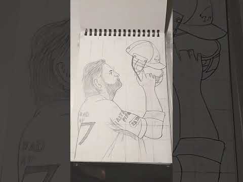 CSK#MS_Dhoni#Art#Drawing#in cricket
