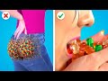 FUNNY Ways To SNEAK Food! Food Pranks And DIY Hacks by KABOOM!