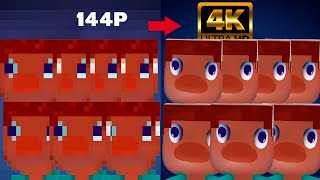 7 Steve Noot noot in one Videos Minecraft Version 144p to 4K