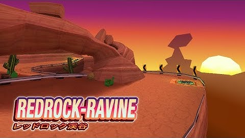 Crash Team Racing Custom Track - [Redrock Ravine]