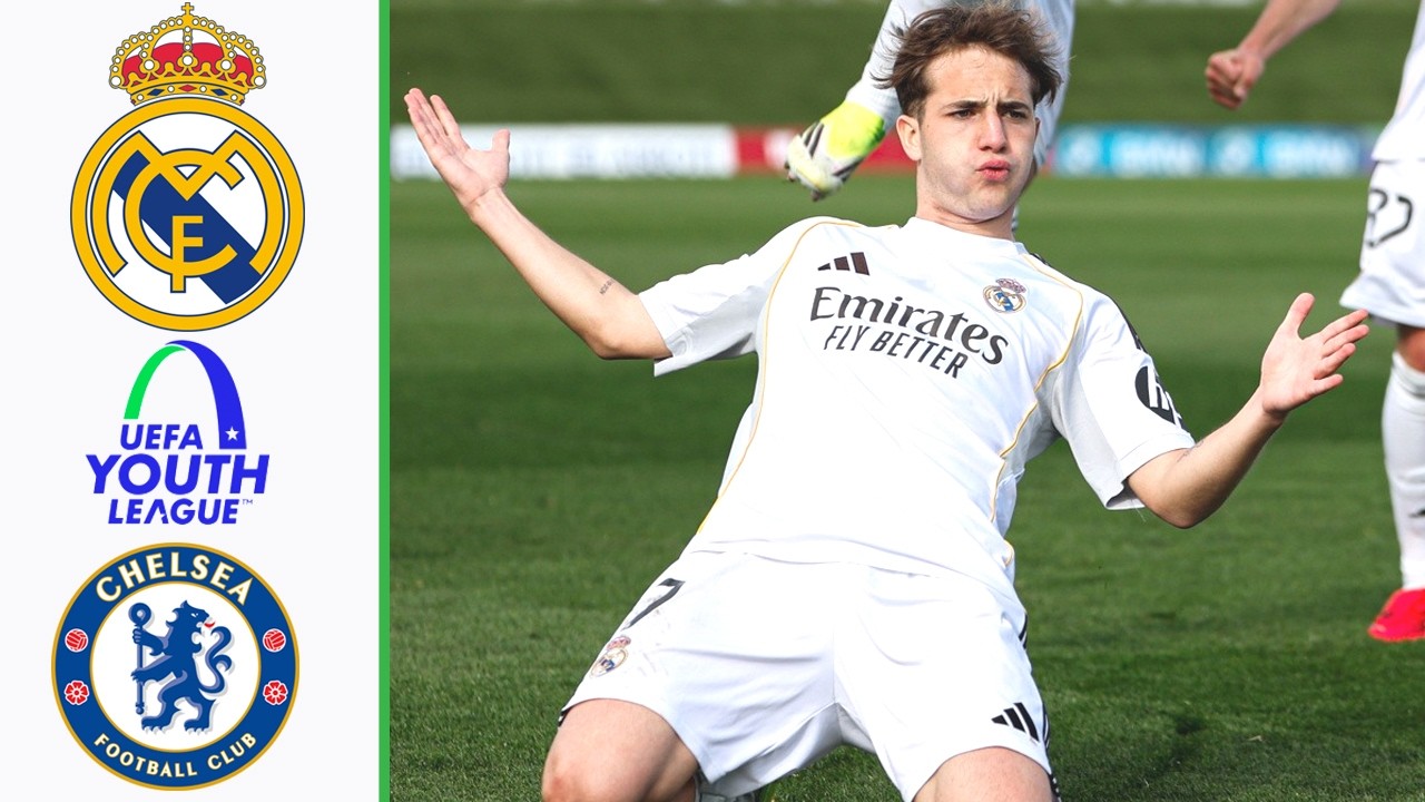 Матч «Реал Мадрид» (U19) против «Челси» (U19) | Юношеская лига УЕФА 2025