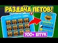 РАЗДАЧА САМЫХ КРУТЫХ ПЕТОВ В НИНДЗЯ ЛЕГЕНДАХ! СТРИМ РОБЛОКС!