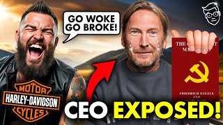 EXPOSED: Marxist Harley Davidson CEO Admits He HATES Capitalism | Customers RAGE in BOYCOTT