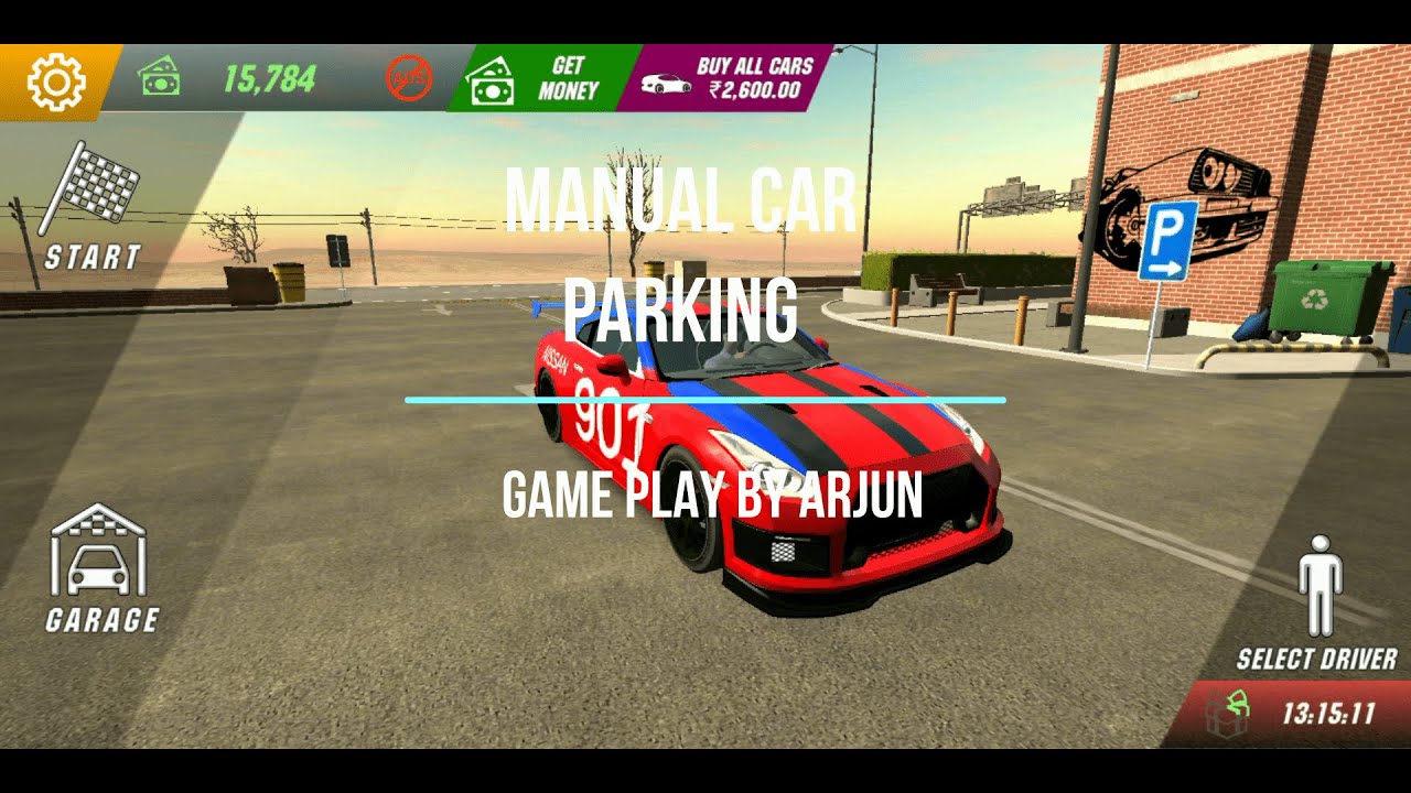 Manual Car Parking - Game Play - YouTube