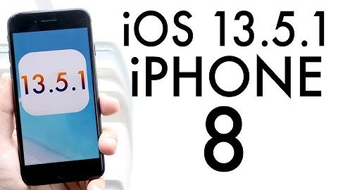 iOS 13.5.1 OFFICIAL On iPhone 8! (Review)