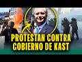 En su primer día como presidente: Chilenos protestan contra el gobierno de José Antonio Kast