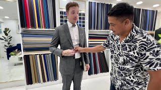 I Got My FIRST SUIT at Bangkok&#39;s MOST POPULAR Tailor