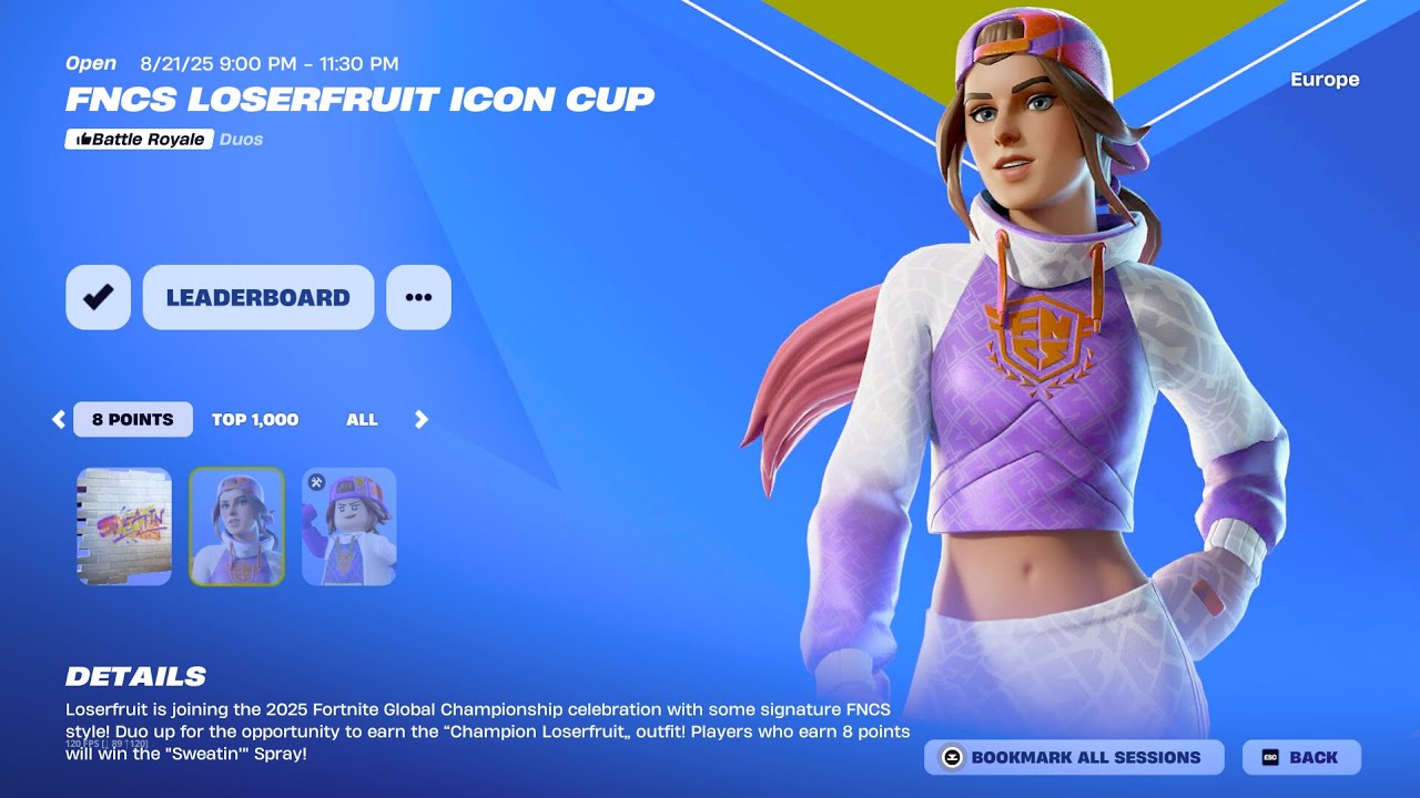 Winning 2 games in the loserfruit reload cup..🤩