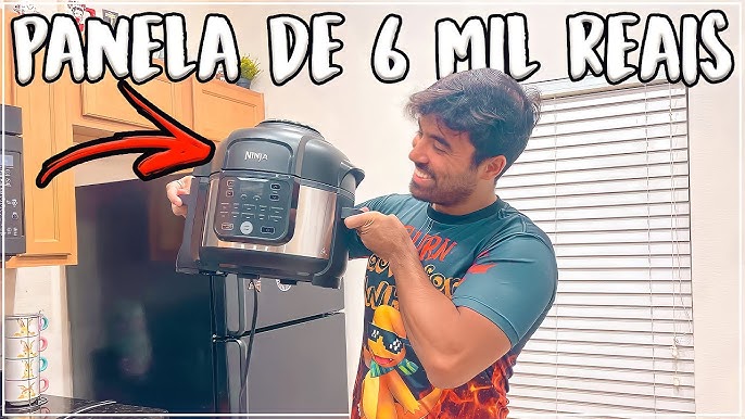 Comprei a Ninja Foodi Air Fryer e panela de pressão