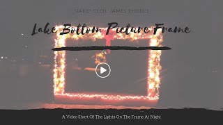 Lake Bottom Picture Window At Night - Video Short