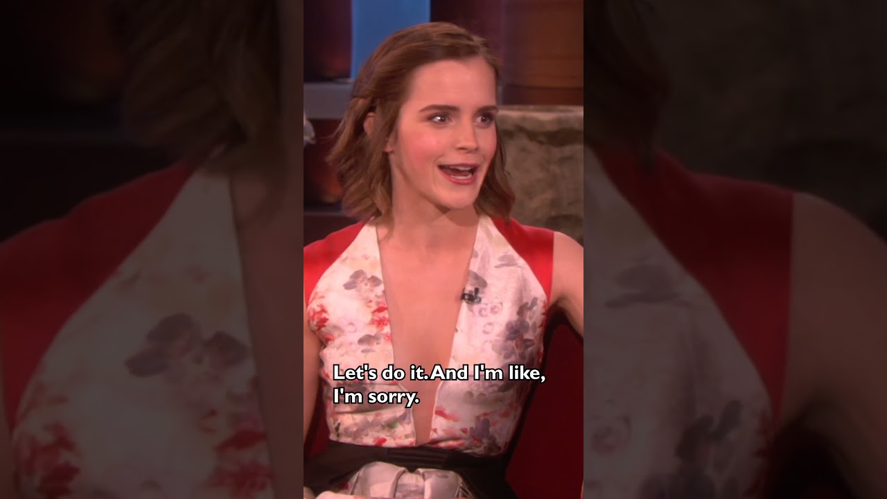 Emma Watson Talks British vs. American Boys 🇬🇧 🇺🇸 #shorts