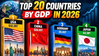 World GDP Ranking 2026: Top 20 Economies | @MovingData77 