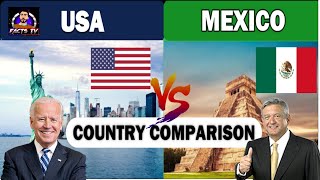 United States (USA) vs Mexico - Country Compariso
