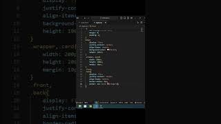 CSS Flip Card | HTML CSS #html #css3