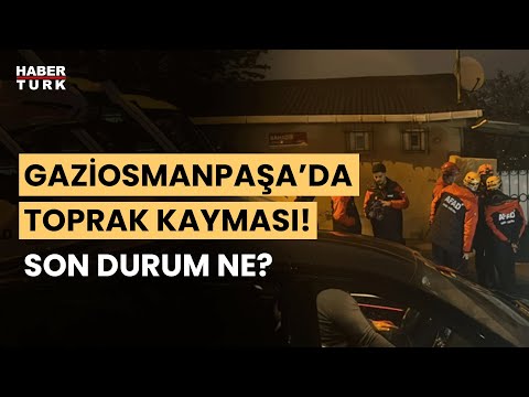 Gaziosmanpaşa'da toprak kayması: 24 ev etkilendi! Son durumu Yalın Onat Ergör aktardı