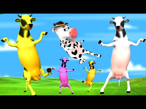 Cow Fight - Kung Pow Enter the Fist 2022 | Funny Cow Dance and Song Videos | Animals Feast Tv
