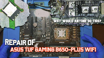 Why Would Anyone Do This?! Missing 4 MOSFETs on a Working ASUS B650 Board!