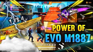 Never Broken World Record Gameplay 😲 | Power Of Evo M1887 In 1 Vs 4 Cs 😨