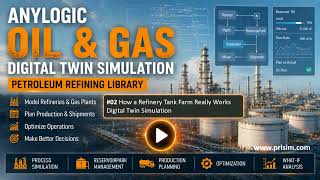 How a Refinery Tank Farm Really Works | Refinery Digital Twin Simulation