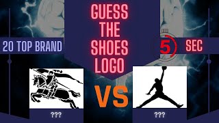 Guess The shoes Brand Logo Quiz (20 Logos & 5 Seconds to Answer) | Logo quiz screenshot 2