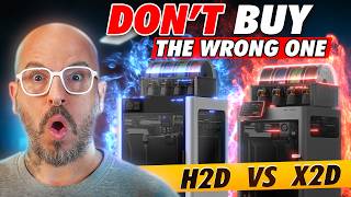 Bambu Lab H2D vs X2D — I Tested What Nobody Else Did