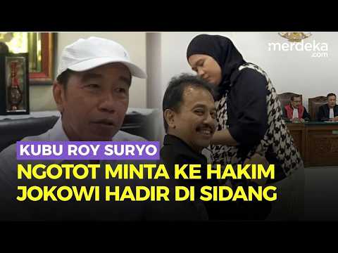 Kubu Roy Suryo Ngotot Minta Jokowi Hadir di Sidang: Harusnya Dia yang Didengar Pertama!
