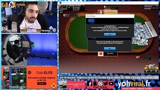 ► Quand Yoh Viral Gagne 24 300 $ Au Poker Et M'offre Un Abonnement À Son Club En Fin De Session !