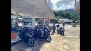 1110718台南玉井關仔嶺機車一日遊ft.蔡大德.徐源宗.郭書郎（HONDA FORZA 350消光黑重型機車第一次訓車）