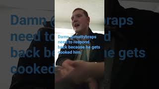 #hiphop #voiceeffects damn @MattyBRaps need to respond back because he is cooked him