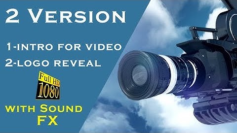 Crane Camera Lens Intro 6190987 Videohive - Free After Effects T