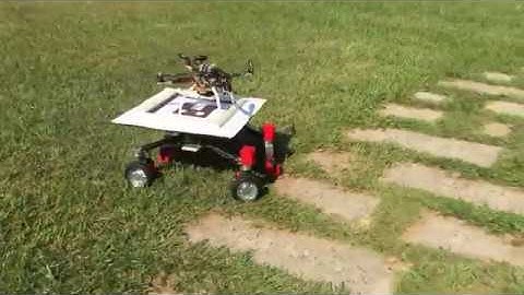 Autonomous landing system for a UAV