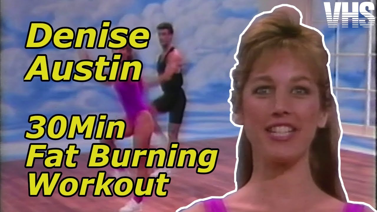 Denise Austin - 30 Minute Fat Burning Workout - 1988 VHS Tape - YouTube