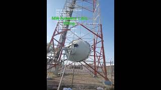 Microwave 1.8 Antenna lifting with cablock & Saftey Rope.