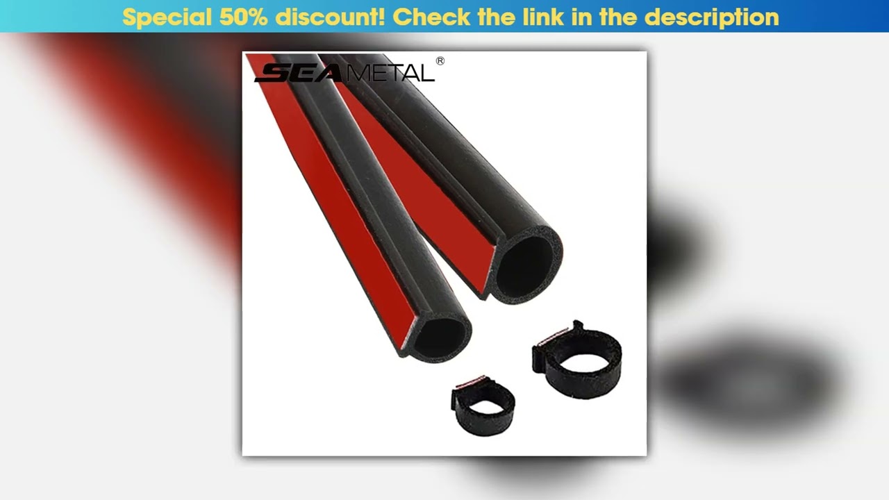 Car Door Seal Strip 248m Auto Rubber Sealant D Type Noise Insulation AntiDust Soundproofing Auto