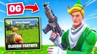 Welcome to *CLASSIC* Fortnite Battle Royale!