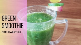Green smoothie for diabetics| Morning drink for diabetics|Weight loss recipe|Healthy recipe screenshot 3