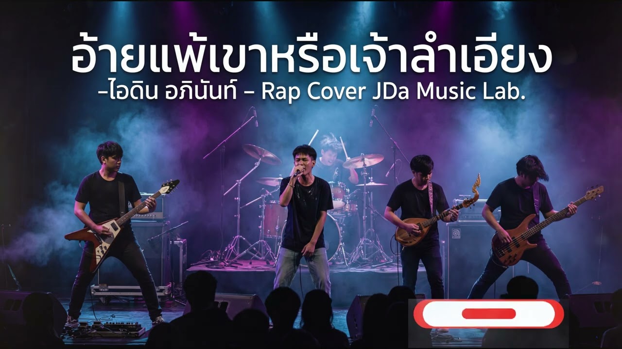 อ้ายแพ้เค้าหรือว่าเจ้าลำเอียง (ไอดิน อภินันท์) - JDA MUSIC LAB Cover ร๊อคนุ่ม + แร๊ป